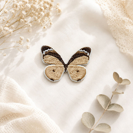 Self - Adhesive Embroidered Butterfly Applique Patch - dongccxicc