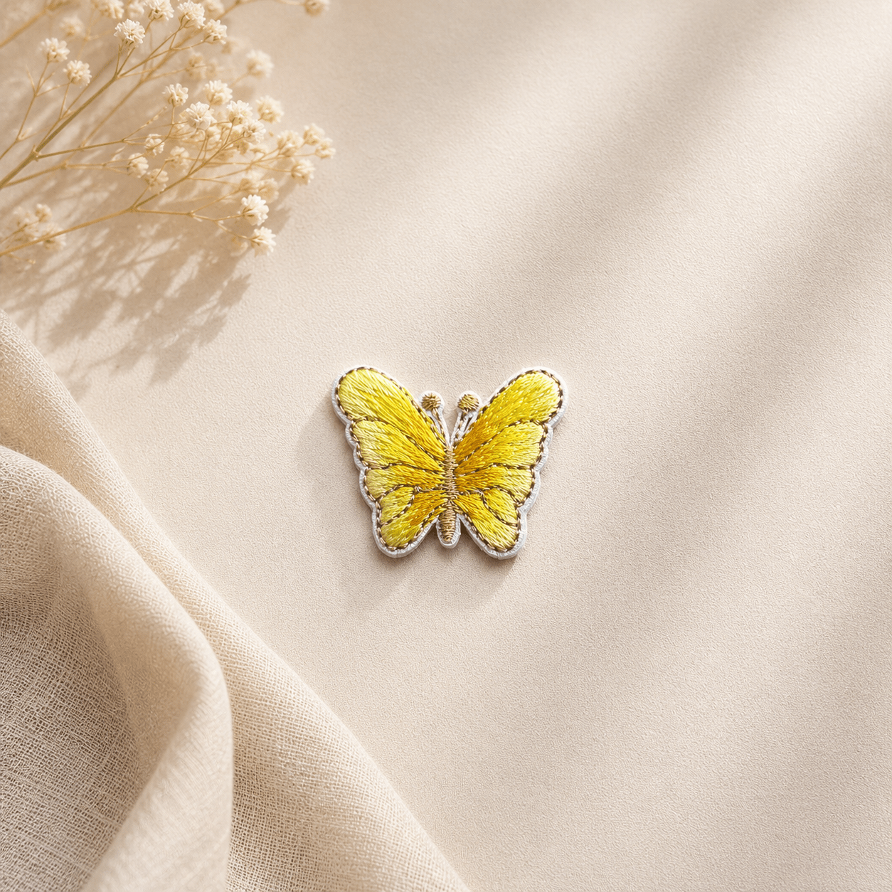 Embroidered Butterfly Applique Patch for DIY Decoration - dongccxicc