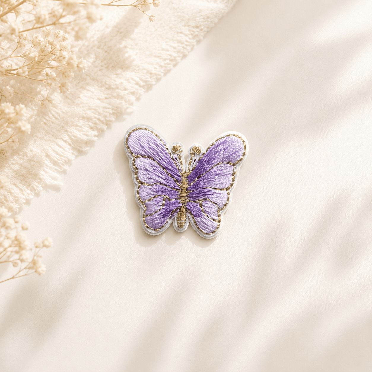 Embroidered Butterfly Applique Patch for DIY Decoration - dongccxicc