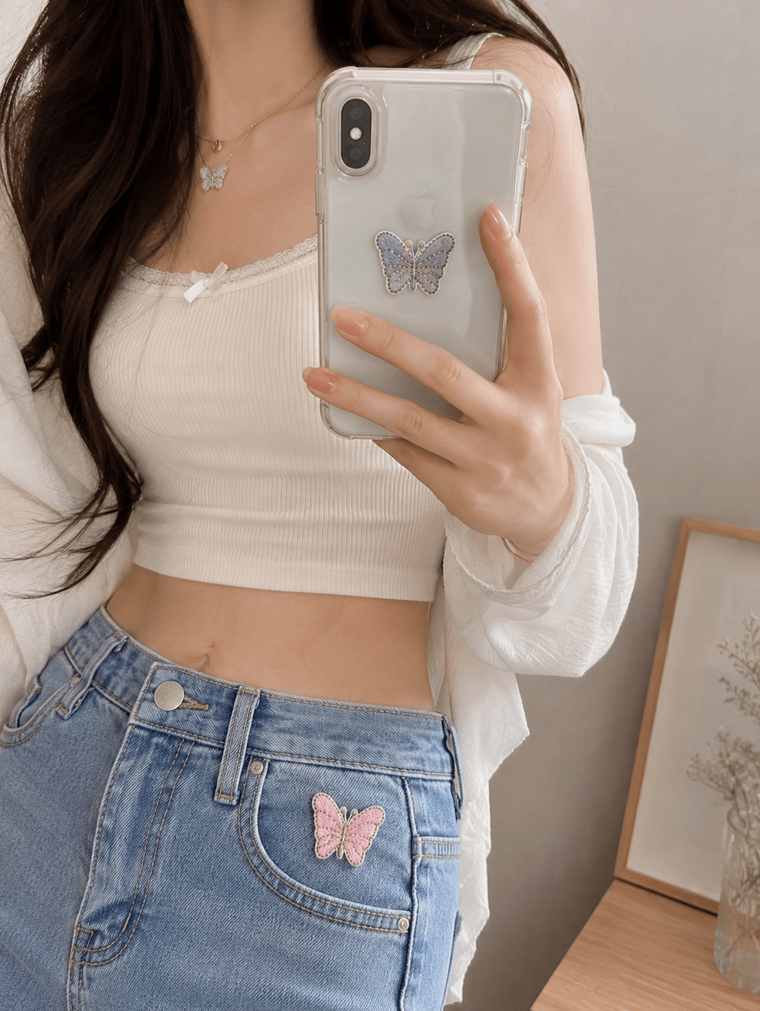 Embroidered Butterfly Applique Patch for DIY Decoration - dongccxicc