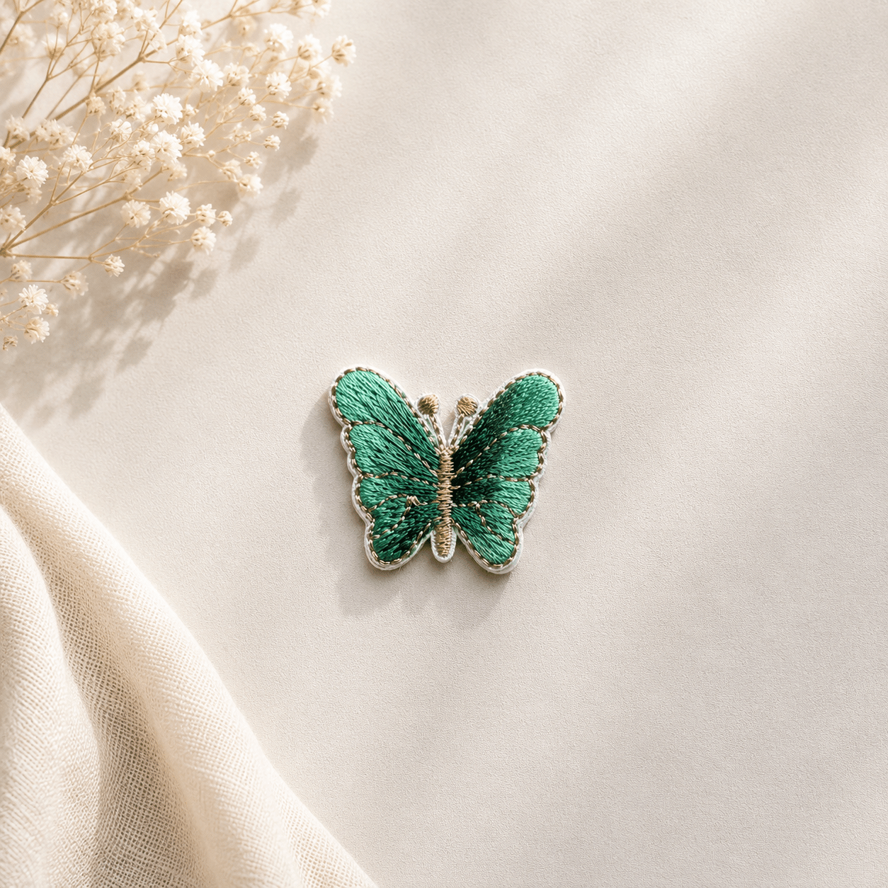 Embroidered Butterfly Applique Patch for DIY Decoration - dongccxicc