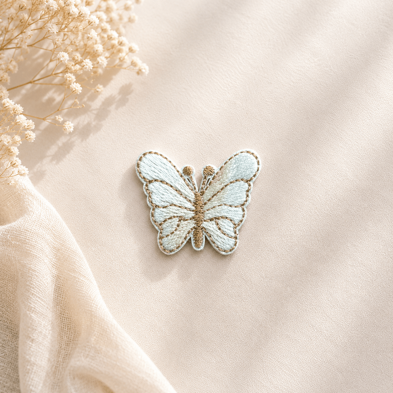 Embroidered Butterfly Applique Patch for DIY Decoration - dongccxicc
